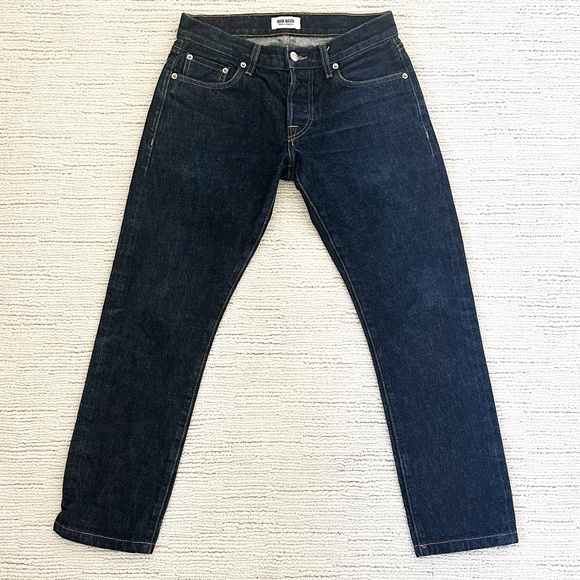Buck Mason | Men’s Selvedge Slim Fit Button Fly Jeans | Blue | 29 - Picture 1 of 14